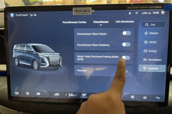 Cara Parkir Paralel Denza D9 Terbaru